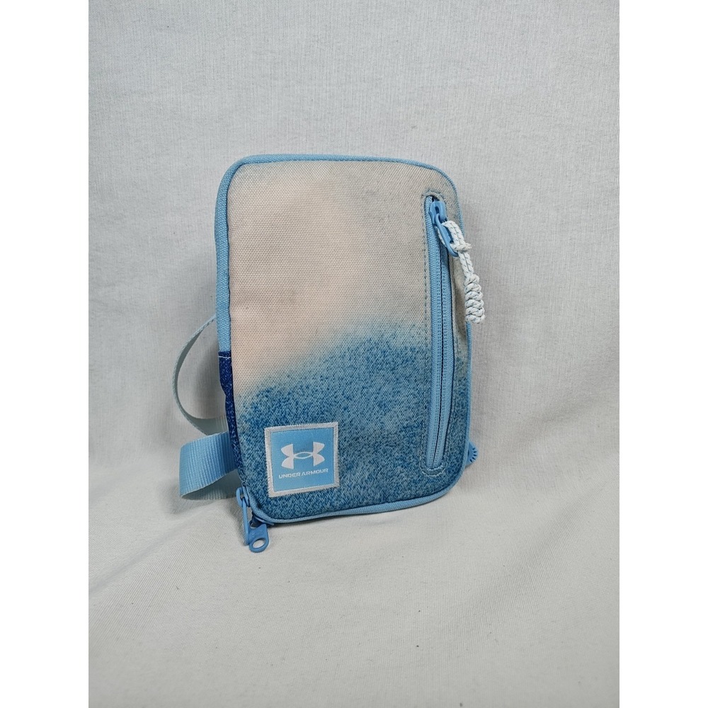 Under Armour Blue Small Crossbody Festival Bag Wallet Travel Adjustable Strap